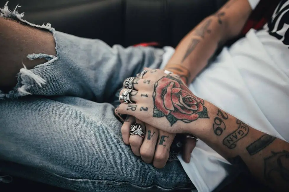 tatuaż róża