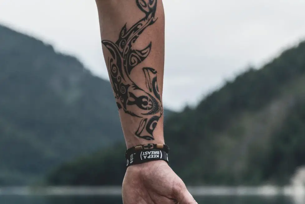 Tatuaz meski przedramie