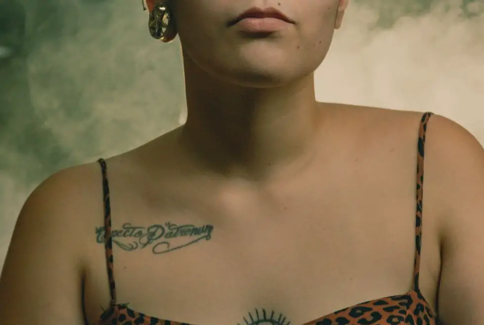 Tatuaz na obojczyku–galeria1