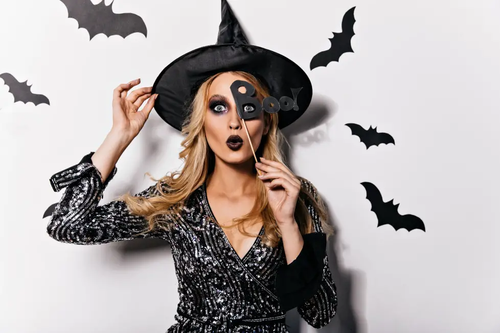 makijaz na halloween czarownica