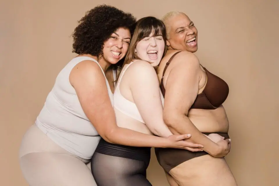 otyłość trzy kobiety