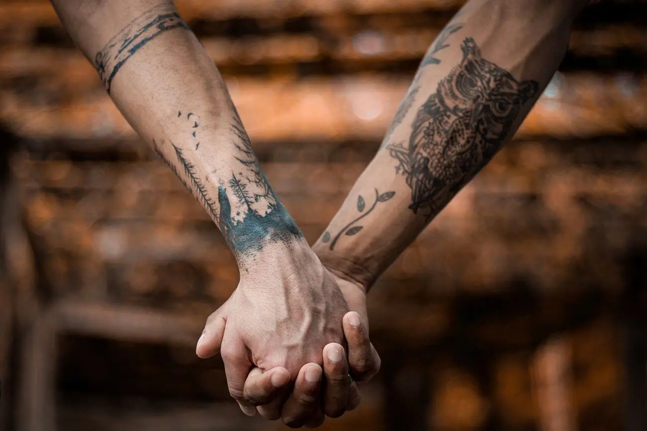 tatuaż ręce