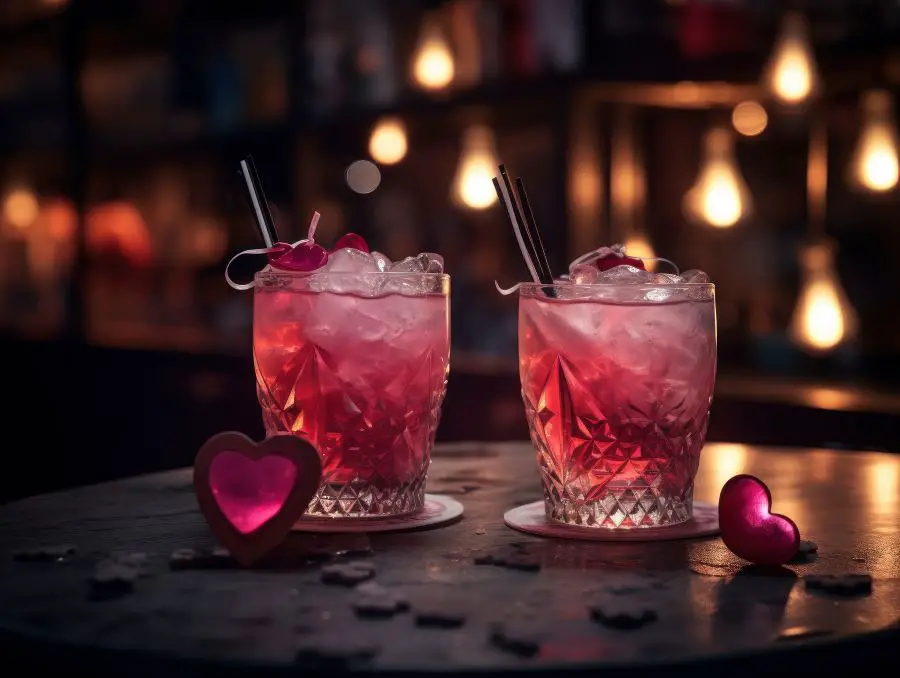 Walentynkowe koktajle alkoholowe